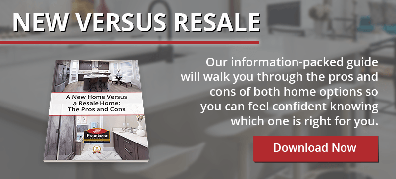 Click to download the New Home Versus Resale Guide now!