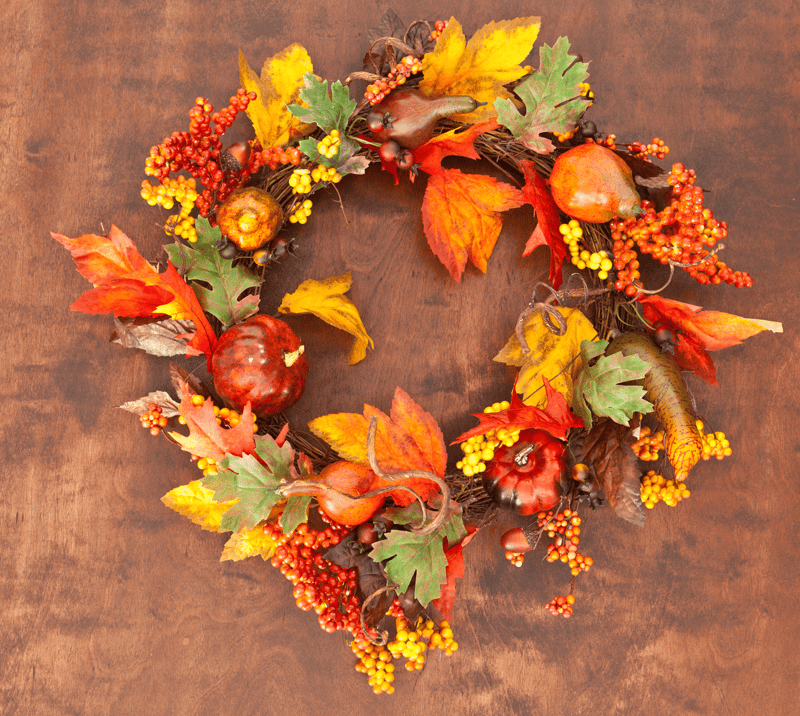 Thanksgiving Is Two Weeks Away - Are You Ready? Wreath Image