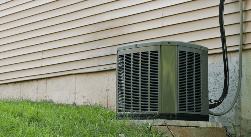 Winter Homeowner Maintenance Tips from Prominent Homes AC Unit Image
