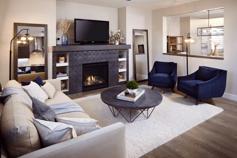 Prominent Homes Model Highlight: Pavanna Family Room Image